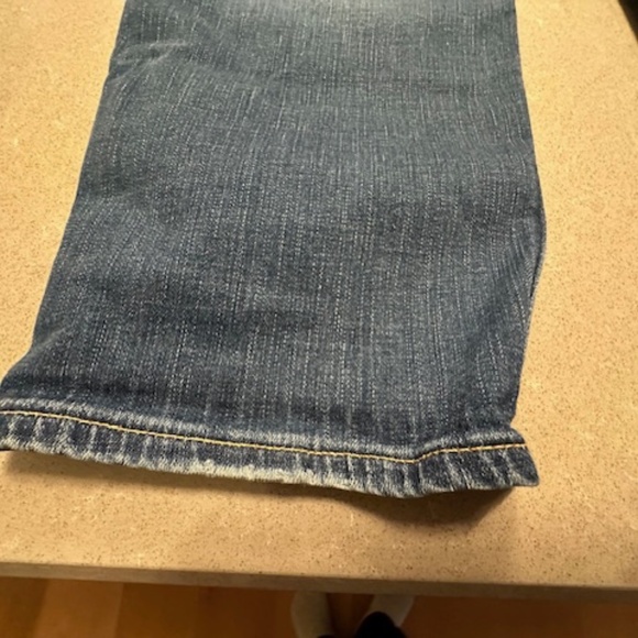 Men's Banana Republic Athletic Tapered Fit 38x32 Medium Wash Jeans - Picture 8 of 8